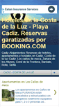 Mobile Screenshot of hotelcadizplaya.com